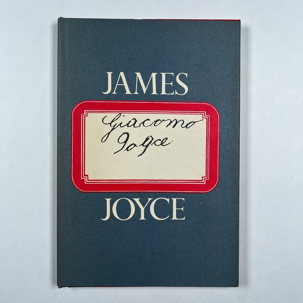 James Joyce Giacomo Joyce Viking Press May 1968 Reissue Hardcover Dust Jacket